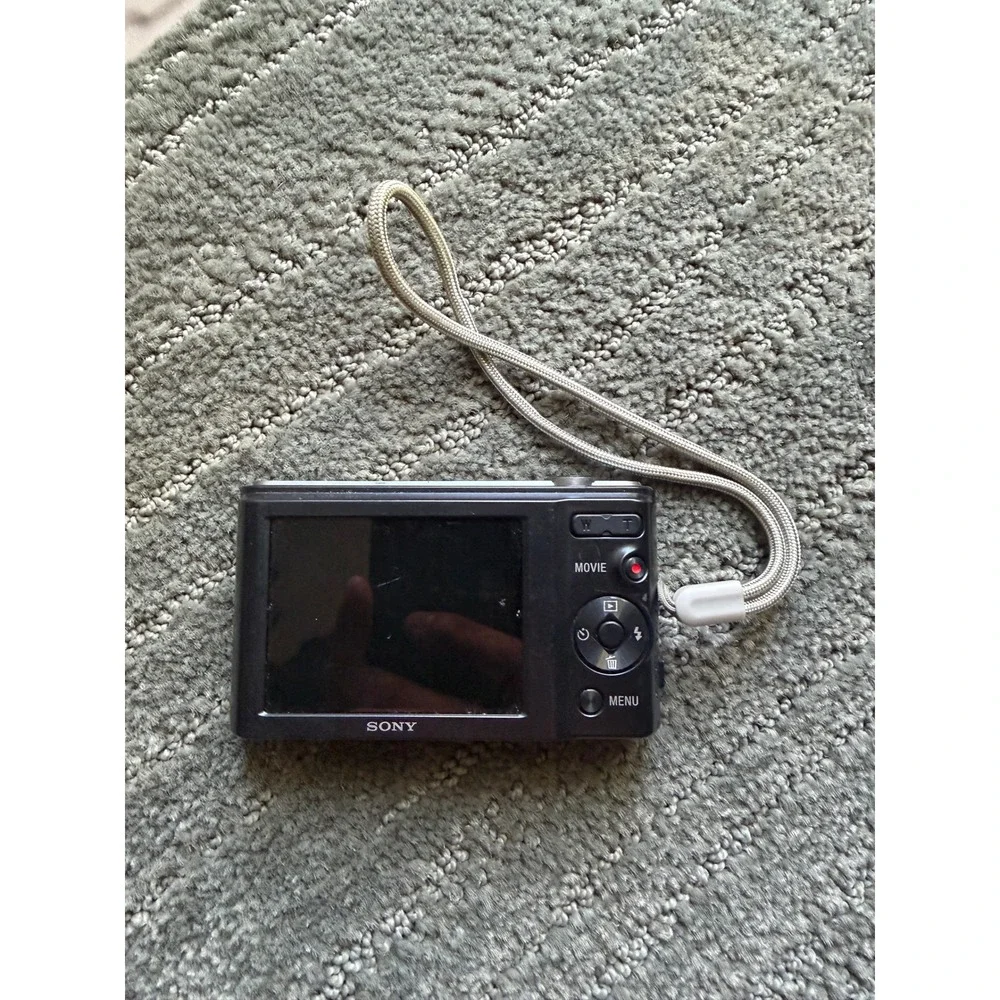 Sony Cyber-shot DSC-W800 20.1MP Digital Camera Black 5x Optical Zoom HD Video